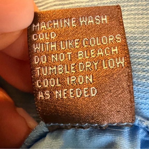 J McLaughlin | Brynn Lyford Jersey Shirt in Blue | Sz S - Picture 13 of 13